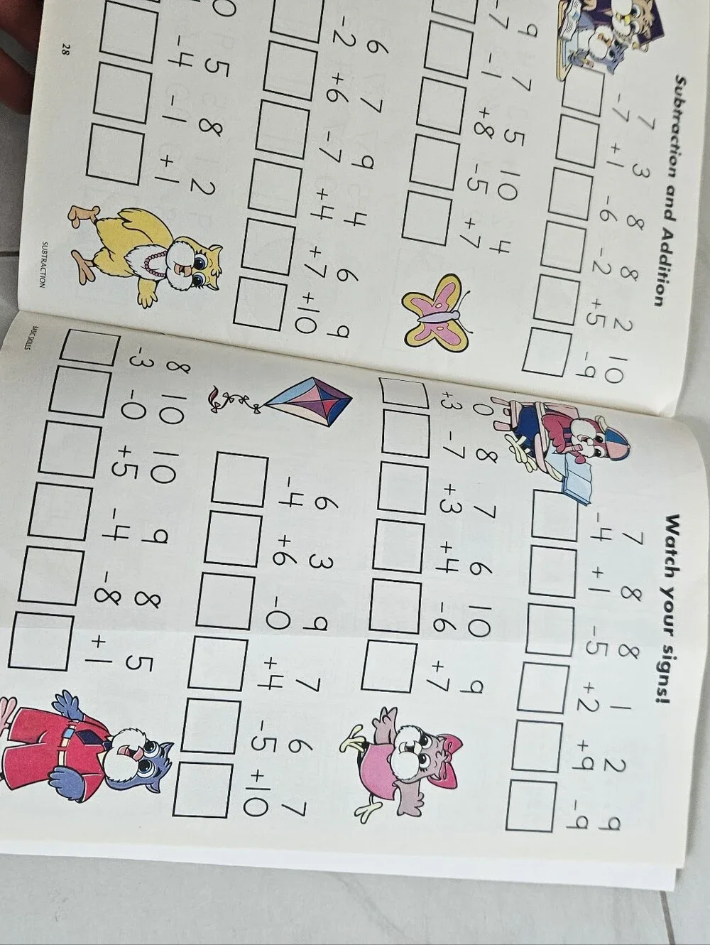 Crayola bright subtraction